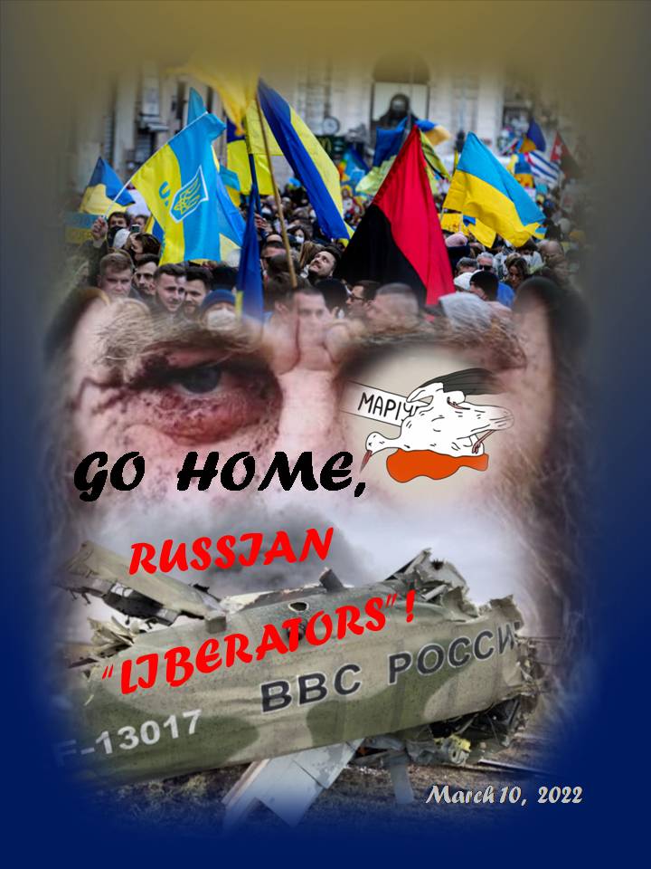 Go home, russian occupant
